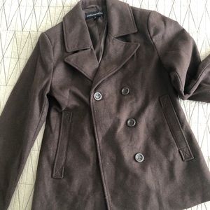 Brown Peacoat